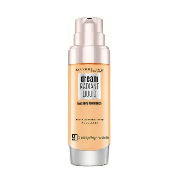 Увлажняющая основа под макияж Dream Radiant Liquid Maybelline New York, цвет sun beige
Увлажняющая основа под макияж Dream Radiant Liquid Maybelline New York, цвет sun beige