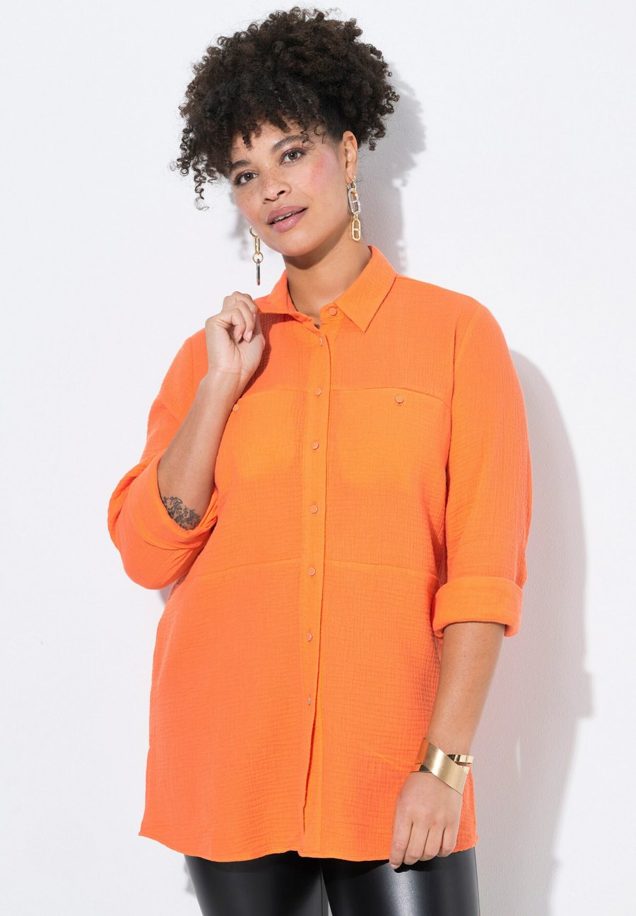 Блуза MIAMODA Button-down blouse, Mandarin/Orange
Блуза MIAMODA Button-down blouse, Mandarin/Orange