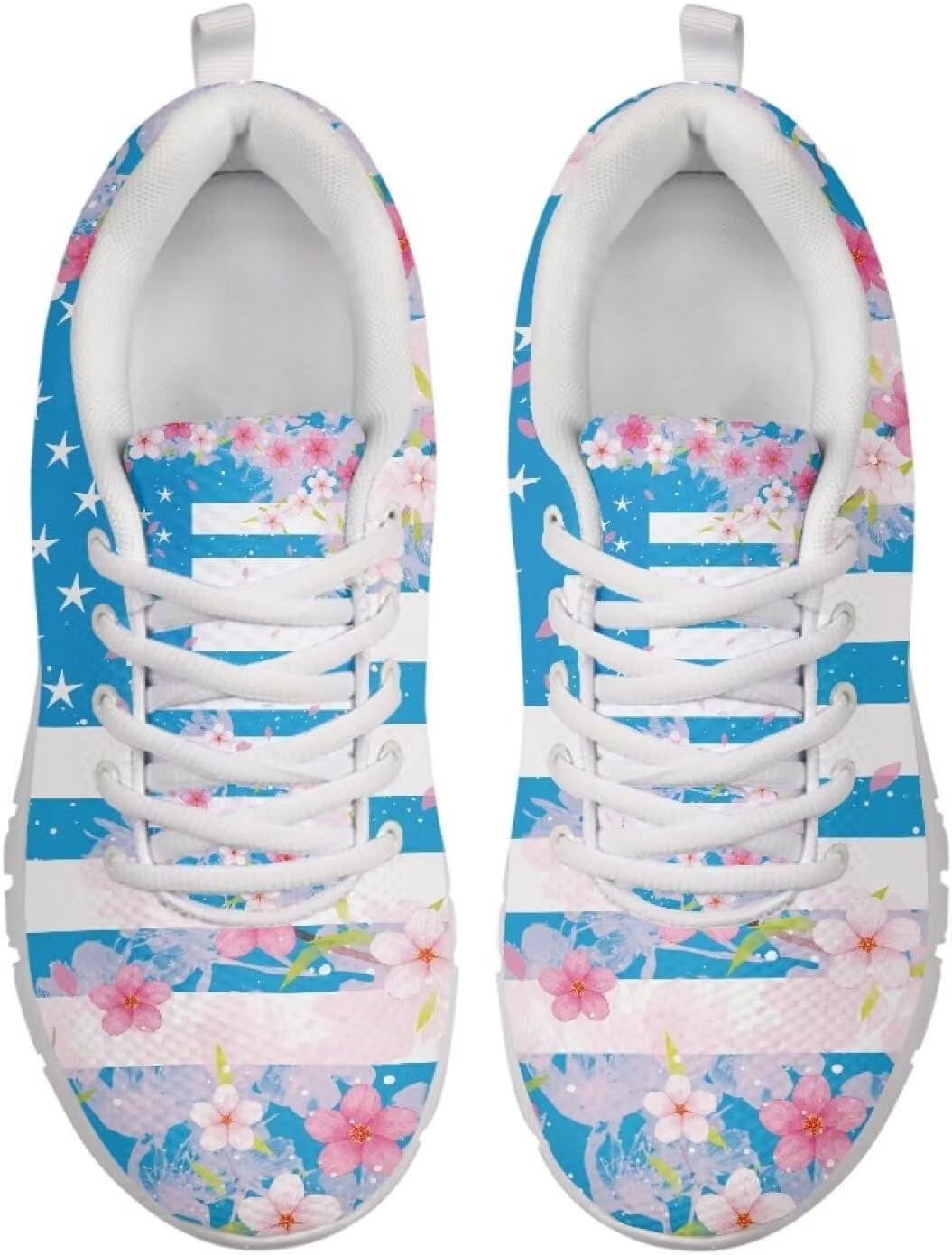 Кроссовки Belidome для ходьбы и бега для женщин и мужчин, легкие, дышащие, с противоскользящей подошвой для повседневной носки и тренировок, American Flag Cherry Blossom
Кроссовки Belidome для ходьбы и бега для женщин и мужчин, легкие, дышащие, с противоскользящей подошвой для повседневной носки и тренировок, American Flag Cherry Blossom