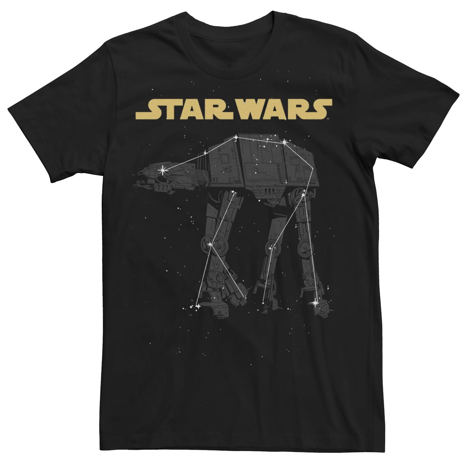 Мужская футболка с короткими рукавами Star Wars AT-AT Constellation Licensed Character
Мужская футболка с короткими рукавами Star Wars AT-AT Constellation Licensed Character