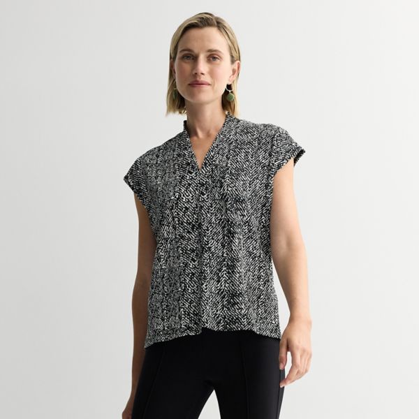 Женский джемпер с V-образным вырезом Nine West, цвет white black tweed
Женский джемпер с V-образным вырезом Nine West, цвет white black tweed