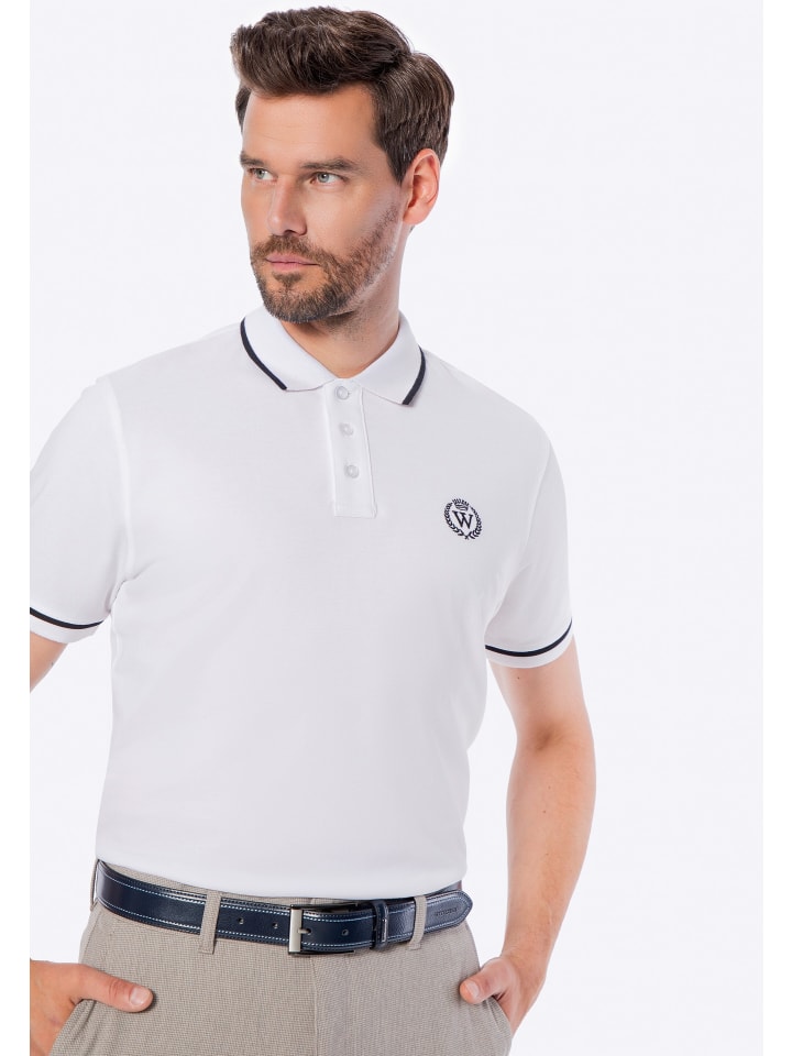Рубашка поло белого цвета Wittchen
Рубашка поло белого цвета Wittchen