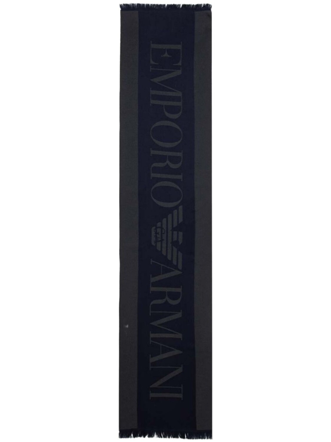 Шарф с жаккардовым принтом и логотипом Emporio Armani, серый
Шарф с жаккардовым принтом и логотипом Emporio Armani, серый