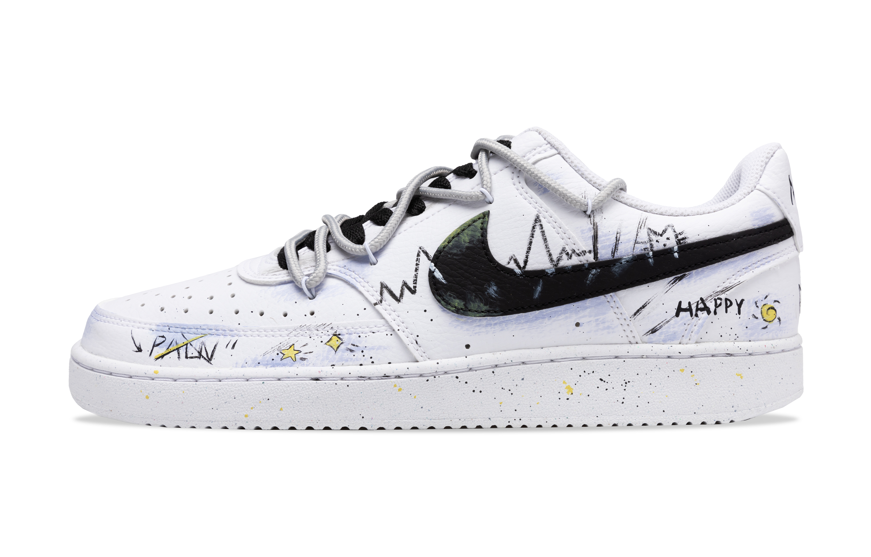 Nike Низкие противоскользящие кроссовки для скейтборда Court Vision 1, мужские, черно-белые
Nike Низкие противоскользящие кроссовки для скейтборда Court Vision 1, мужские, черно-белые