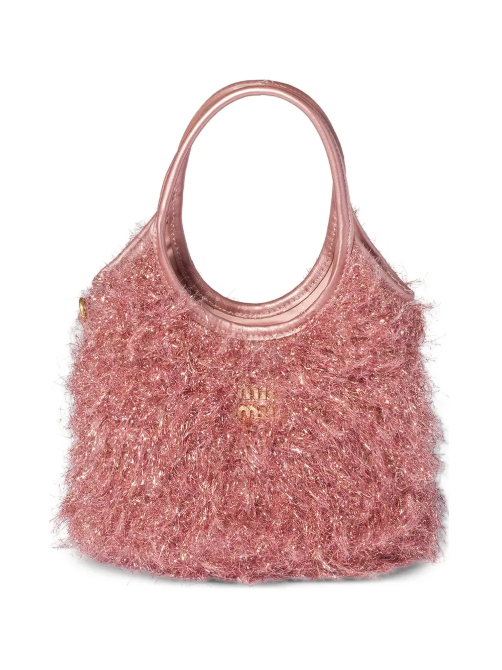 Сумка-тоут Ivy с люрексом Miu Miu, розовый
Сумка-тоут Ivy с люрексом Miu Miu, розовый