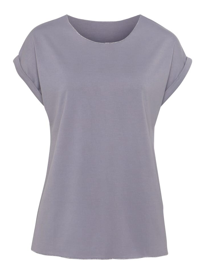 Футболка LASCANA, сиреневый
Футболка LASCANA, сиреневый