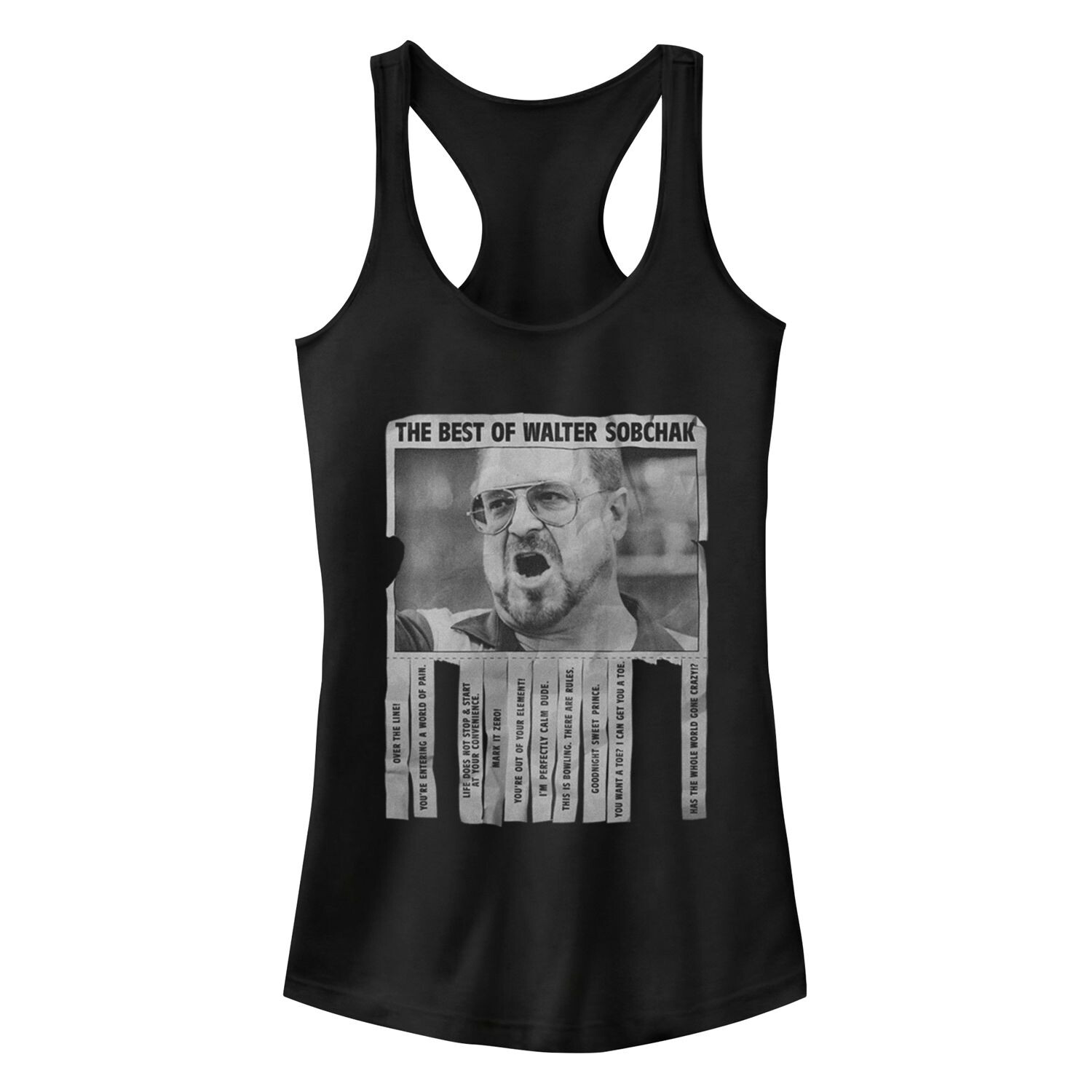 Майка The Big Lebowski Best Of Walter Racerback для юниоров Licensed Character
Майка The Big Lebowski Best Of Walter Racerback для юниоров Licensed Character