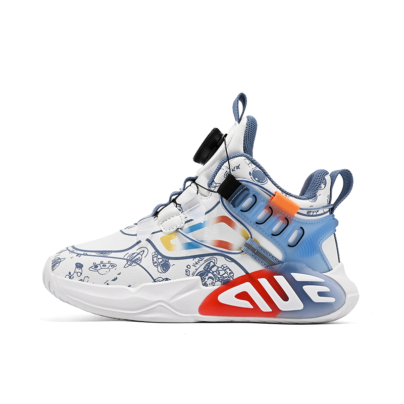 Противоскользящие и износостойкие водонепроницаемые высокие детские баскетбольные кроссовки для детей Izumi Chiryū, белый/синий
Противоскользящие и износостойкие водонепроницаемые высокие детские баскетбольные кроссовки для детей Izumi Chiryū, белый/синий