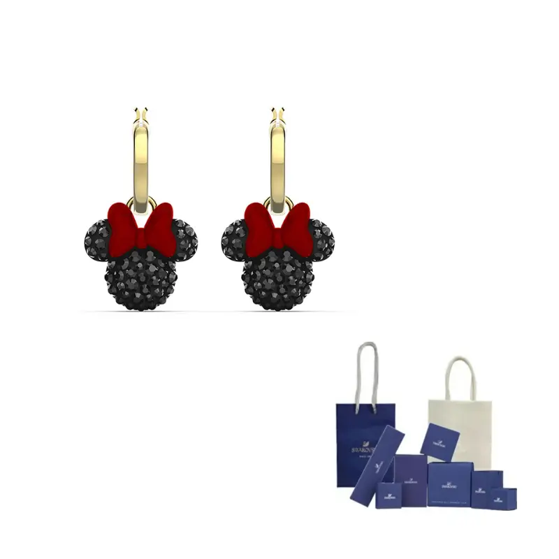 Swarovski Серьги Mickey & Minnie Faux Crystal Stone для женщин, цвет Black/Gold
Swarovski Серьги Mickey & Minnie Faux Crystal Stone для женщин, цвет Black/Gold