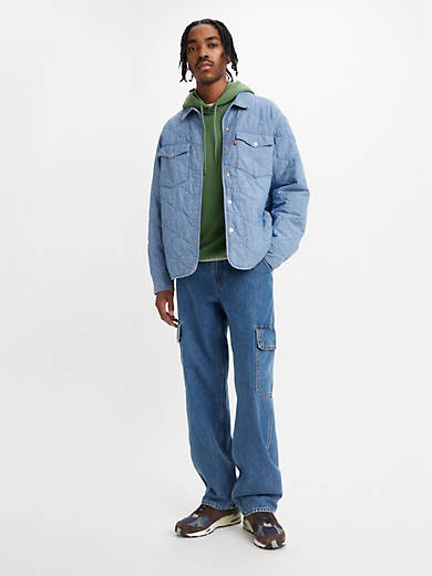 568 Свободные прямые мужские джинсы карго Levi's, цвет Get Involved - Blue - Non-Stretch
568 Свободные прямые мужские джинсы карго Levi's, цвет Get Involved - Blue - Non-Stretch