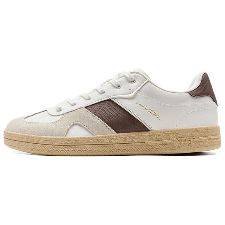 XTEP Кроссовки для скейтбординга, мужские, белые, коричневые, с противоскользящим покрытием, с низким верхом, Германия
XTEP Кроссовки для скейтбординга, мужские, белые, коричневые, с противоскользящим покрытием, с низким верхом, Германия