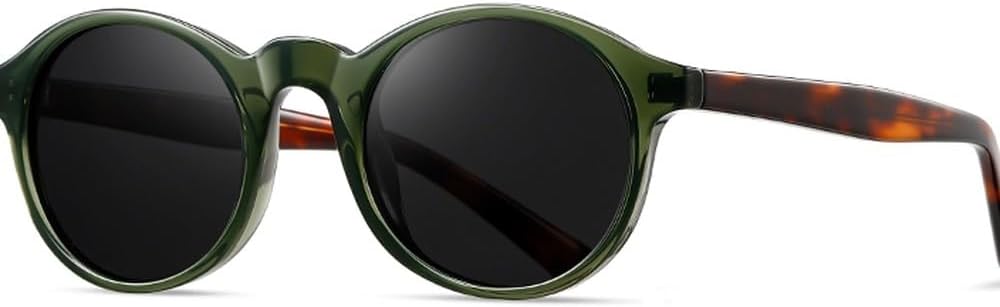 Солнцезащитные очки в круглой оправе UV400 для женщин, ретро-стиль, ацетат, поляризованные, для мужчин, для вождения, унисекс, зеленые и коричневые WNCKSQ, Green Leopard Black
Солнцезащитные очки в круглой оправе UV400 для женщин, ретро-стиль, ацетат, поляризованные, для мужчин, для вождения, унисекс, зеленые и коричневые WNCKSQ, Green Leopard Black