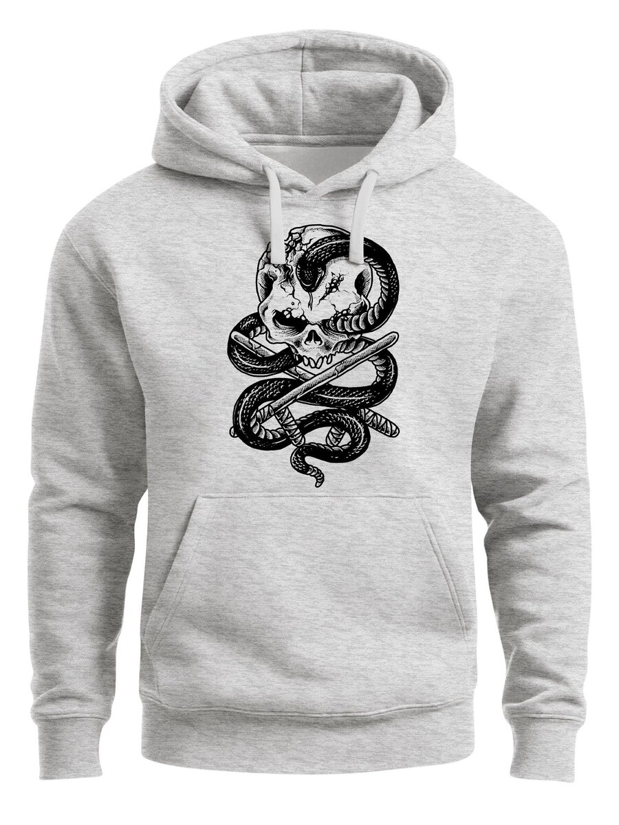 Толстовка Neverless Skull Snake, серый
Толстовка Neverless Skull Snake, серый