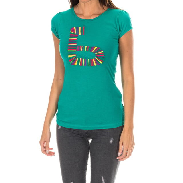 Женская футболка с коротким рукавом и круглым вырезом adm0083 Armand Basi, зеленый
Женская футболка с коротким рукавом и круглым вырезом adm0083 Armand Basi, зеленый