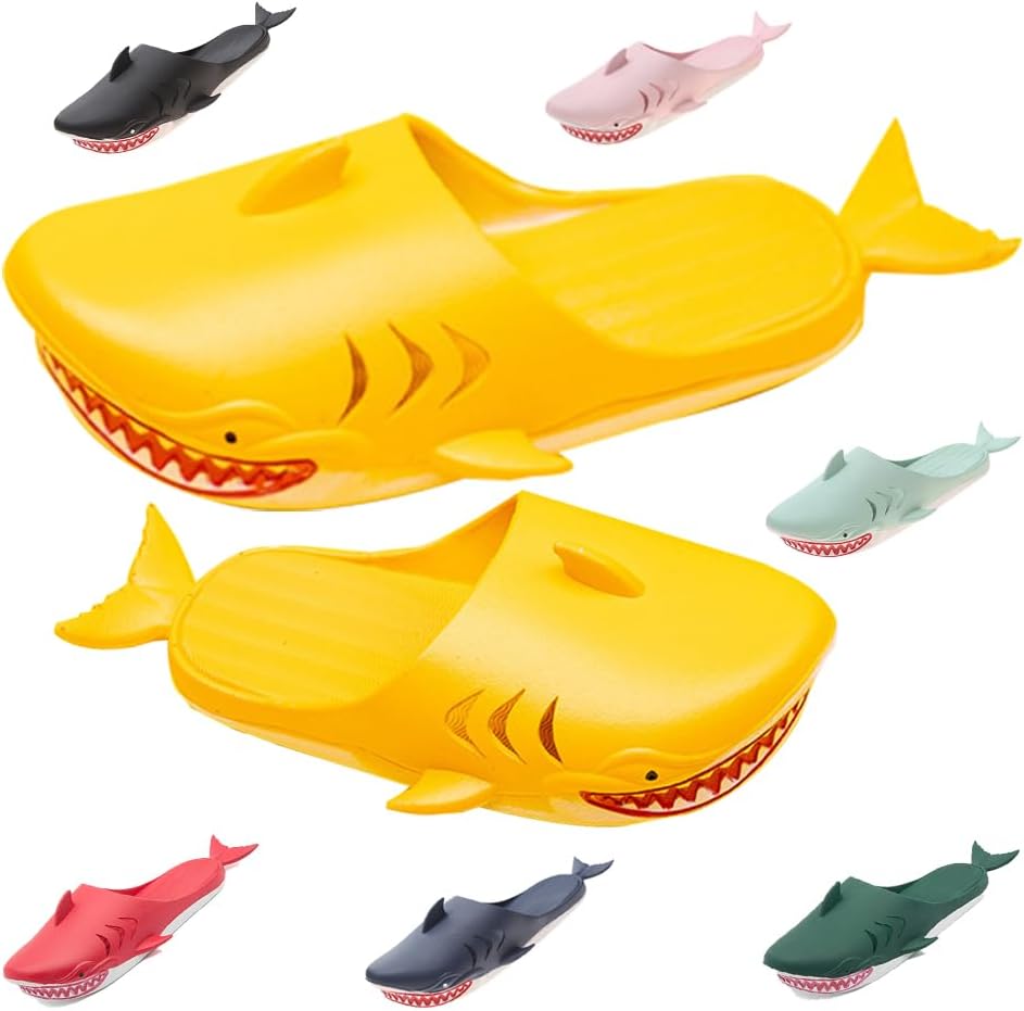 Тапочки Hauioe Fish Slippers унисекс с акулами, сандалии-шлепанцы с рыбками, забавные для пляжной вечеринки, для мужчин и женщин, желтый
Тапочки Hauioe Fish Slippers унисекс с акулами, сандалии-шлепанцы с рыбками, забавные для пляжной вечеринки, для мужчин и женщин, желтый