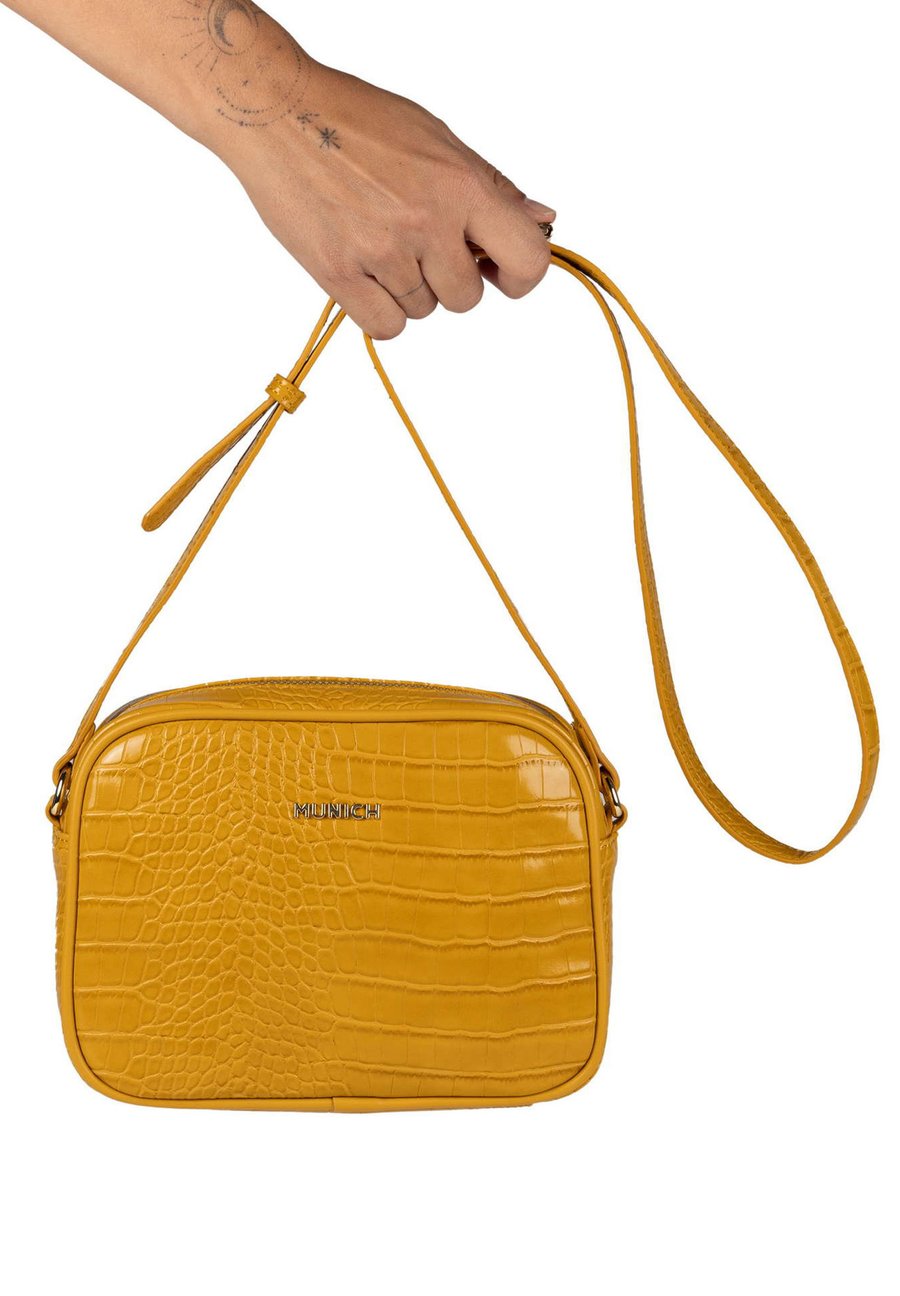 Сумка кросс-боди MUNICH BLOCK CROCO, Mustard/Mustard Yellow
Сумка кросс-боди MUNICH BLOCK CROCO, Mustard/Mustard Yellow