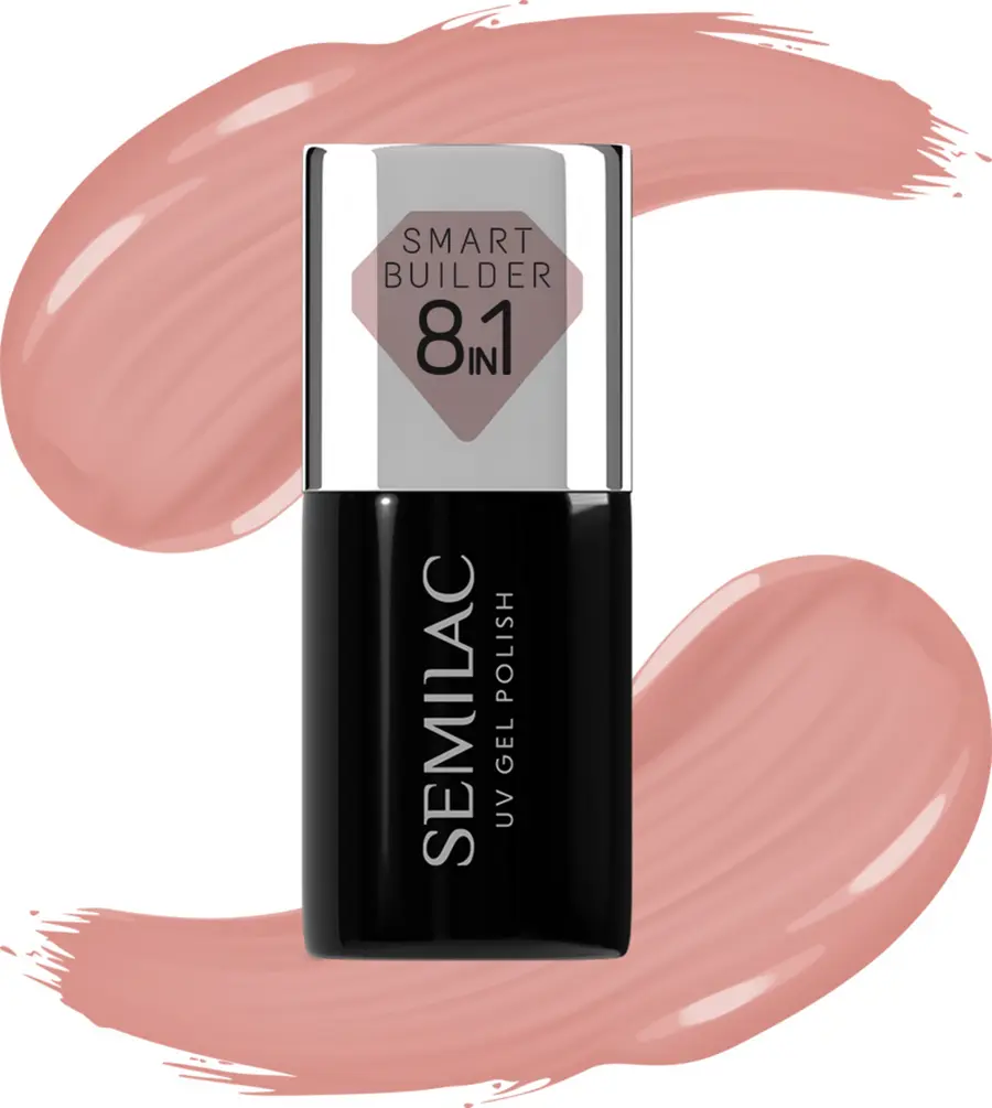 УФ-лак для ногтей Semilac 8in1 UV Nagellack Smart Builder Soft Beige
УФ-лак для ногтей Semilac 8in1 UV Nagellack Smart Builder Soft Beige