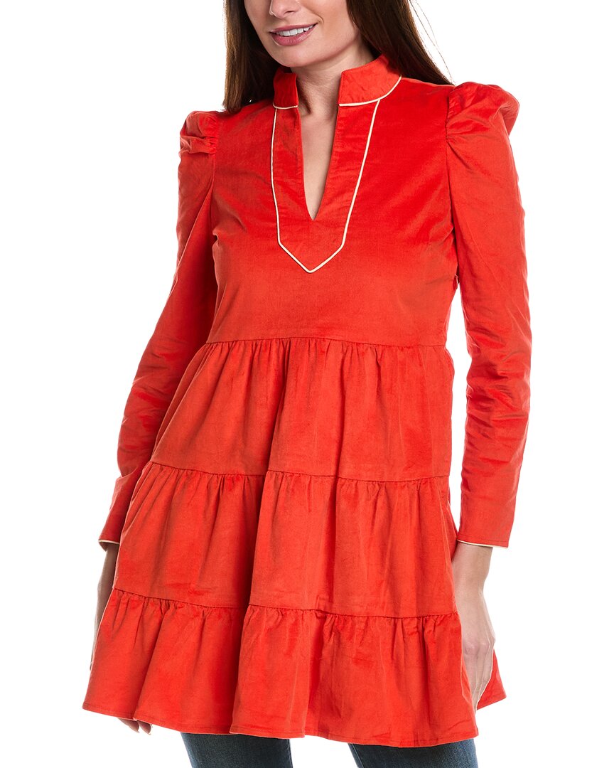 Платье-туника расклешенного цвета из вельвета Sail to Sable Baby, красный
Платье-туника расклешенного цвета из вельвета Sail to Sable Baby, красный
