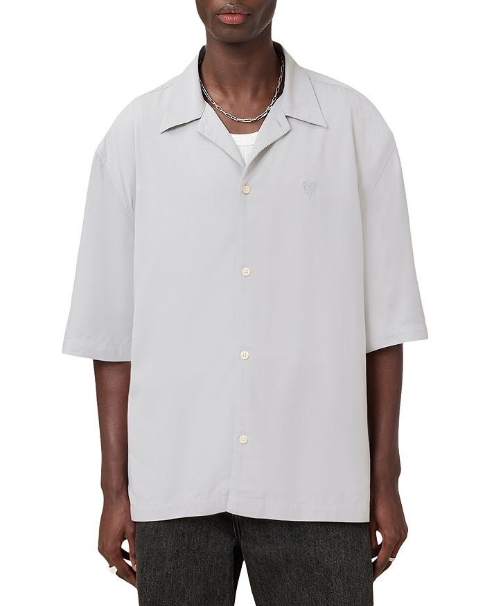 Рубашка с коротким рукавом Rialto в стиле кэмп ALLSAINTS, серый
Рубашка с коротким рукавом Rialto в стиле кэмп ALLSAINTS, серый