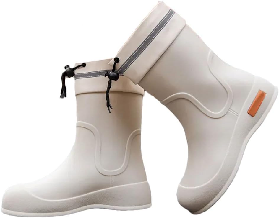 Унисекс модные резиновые сапоги для взрослых, короткие водонепроницаемые ботинки с нескользящей подошвой, утолщенные для дождливой погоды Generic, Apricot
Унисекс модные резиновые сапоги для взрослых, короткие водонепроницаемые ботинки с нескользящей подошвой, утолщенные для дождливой погоды Generic, Apricot