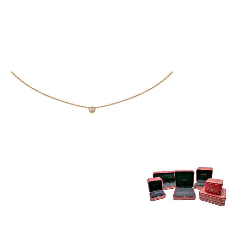 Cartier Коллекция D'Amour ожерелье из розового золота 18 карат для женщин
Cartier Коллекция D'Amour ожерелье из розового золота 18 карат для женщин