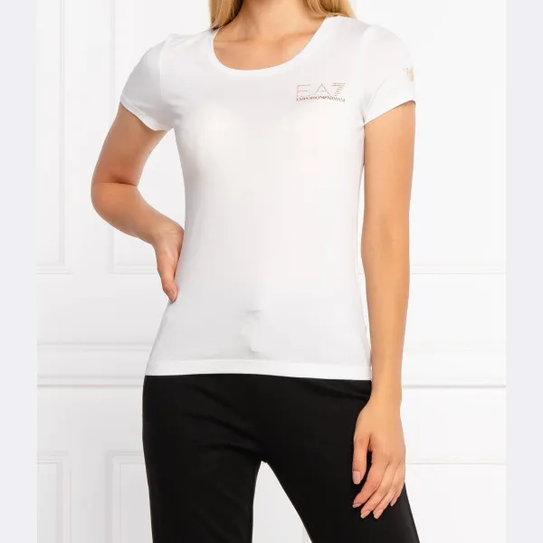 Облегающая футболка Ea7, белый
Облегающая футболка Ea7, белый