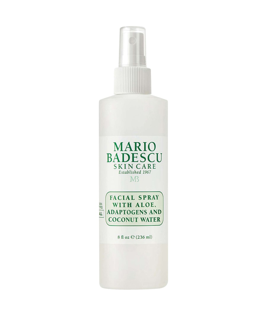 Спрей для лица Mario Badescu Facial Spray Aloe, Adaptogens & Coconut Water, 236 ml 
Спрей для лица Mario Badescu Facial Spray Aloe, Adaptogens & Coconut Water, 236 ml