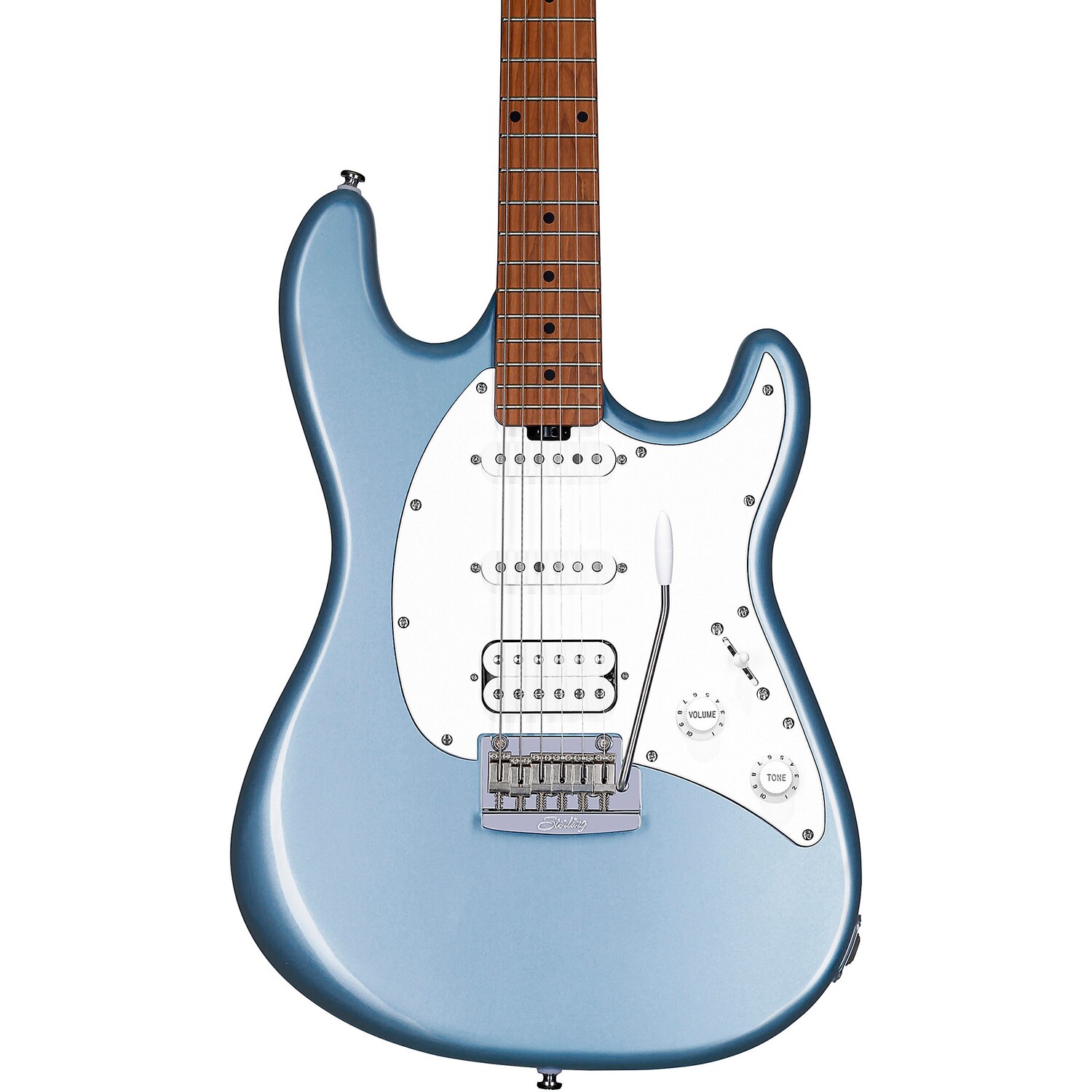 Sterling by Music Man Cutlass HSS Электрогитара Firemist Silver
Sterling by Music Man Cutlass HSS Электрогитара Firemist Silver