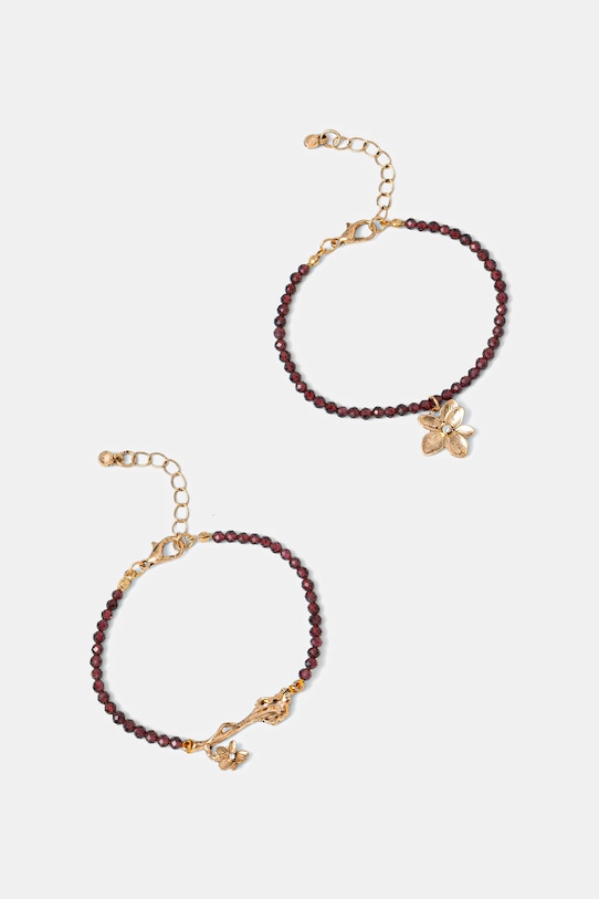 2 браслета в упаковке Medicine, бордовый
2 браслета в упаковке Medicine, бордовый