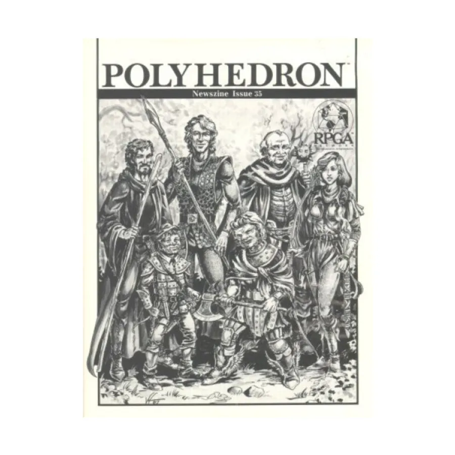 Журнал #35 "And All the King's Men - AD&D Adventure", Polyhedron Magazine #01 - #50
Журнал #35 "And All the King's Men - AD&D Adventure", Polyhedron Magazine #01 - #50