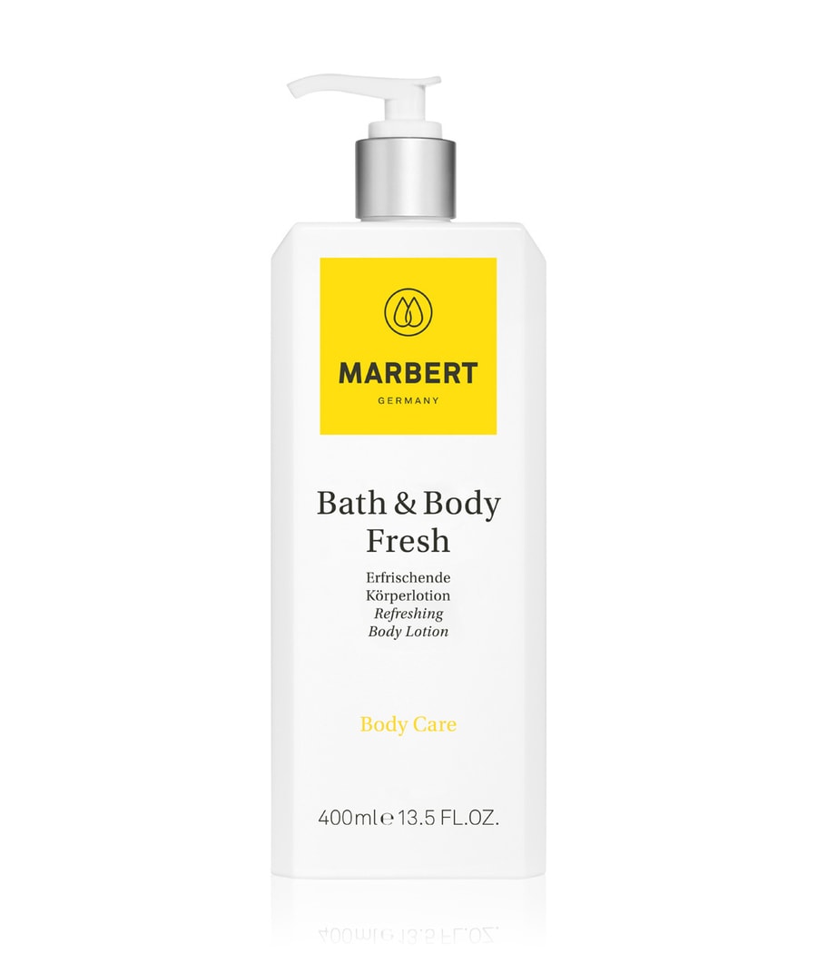 Лосьон для тела Marbert Bath & Body Fresh Refreshing, 400 ml
Лосьон для тела Marbert Bath & Body Fresh Refreshing, 400 ml
