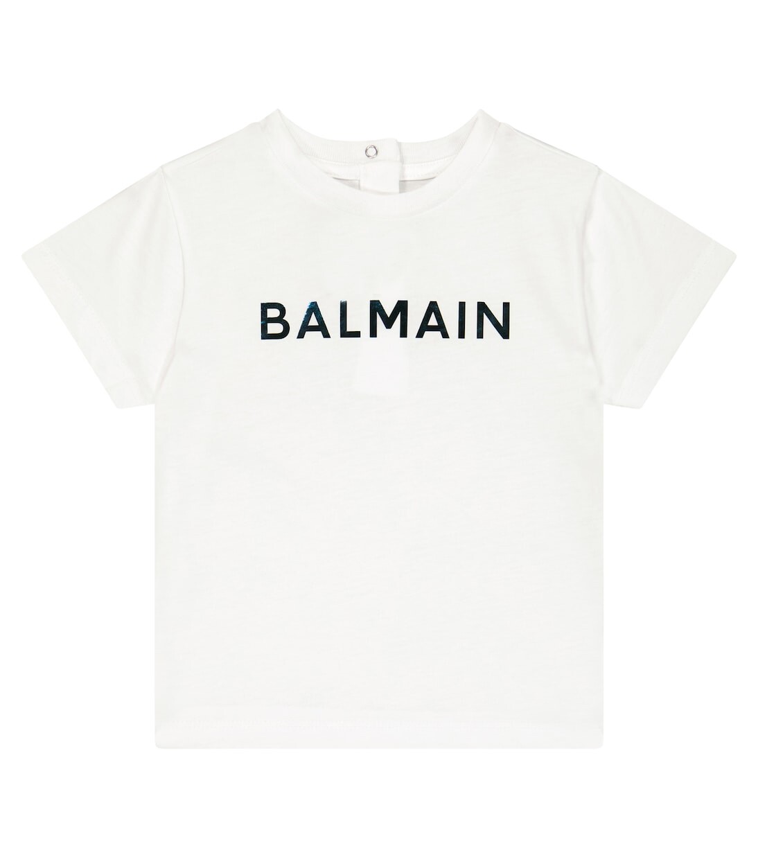 Хлопковая футболка с логотипом baby Balmain Kids, синий
Хлопковая футболка с логотипом baby Balmain Kids, синий