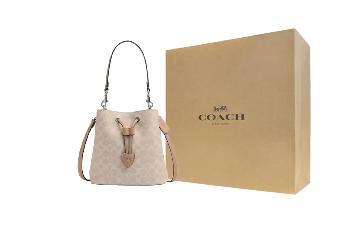 COACH Роуэн Искусственная Кожа Сумка Панама Женская Песочный Желтый и Тауп
COACH Роуэн Искусственная Кожа Сумка Панама Женская Песочный Желтый и Тауп