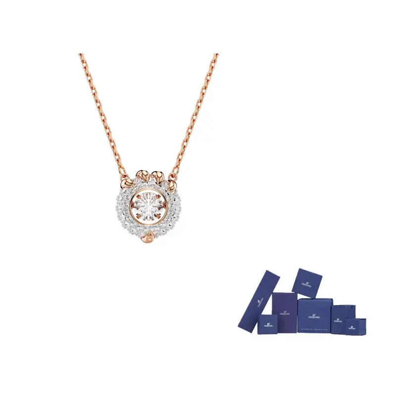 Swarovski Кубический цирконий, искусственный кристалл, позолоченное ожерелье Rose Gold Tone для женщин Rose Gold
Swarovski Кубический цирконий, искусственный кристалл, позолоченное ожерелье Rose Gold Tone для женщин Rose Gold