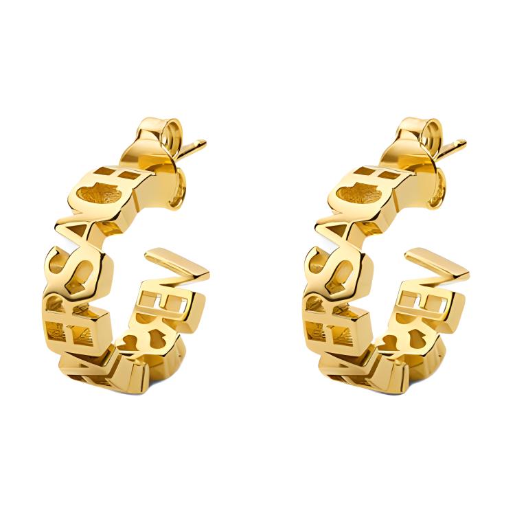 Серьги-кольца с логотипом VERSACE
Серьги-кольца с логотипом VERSACE