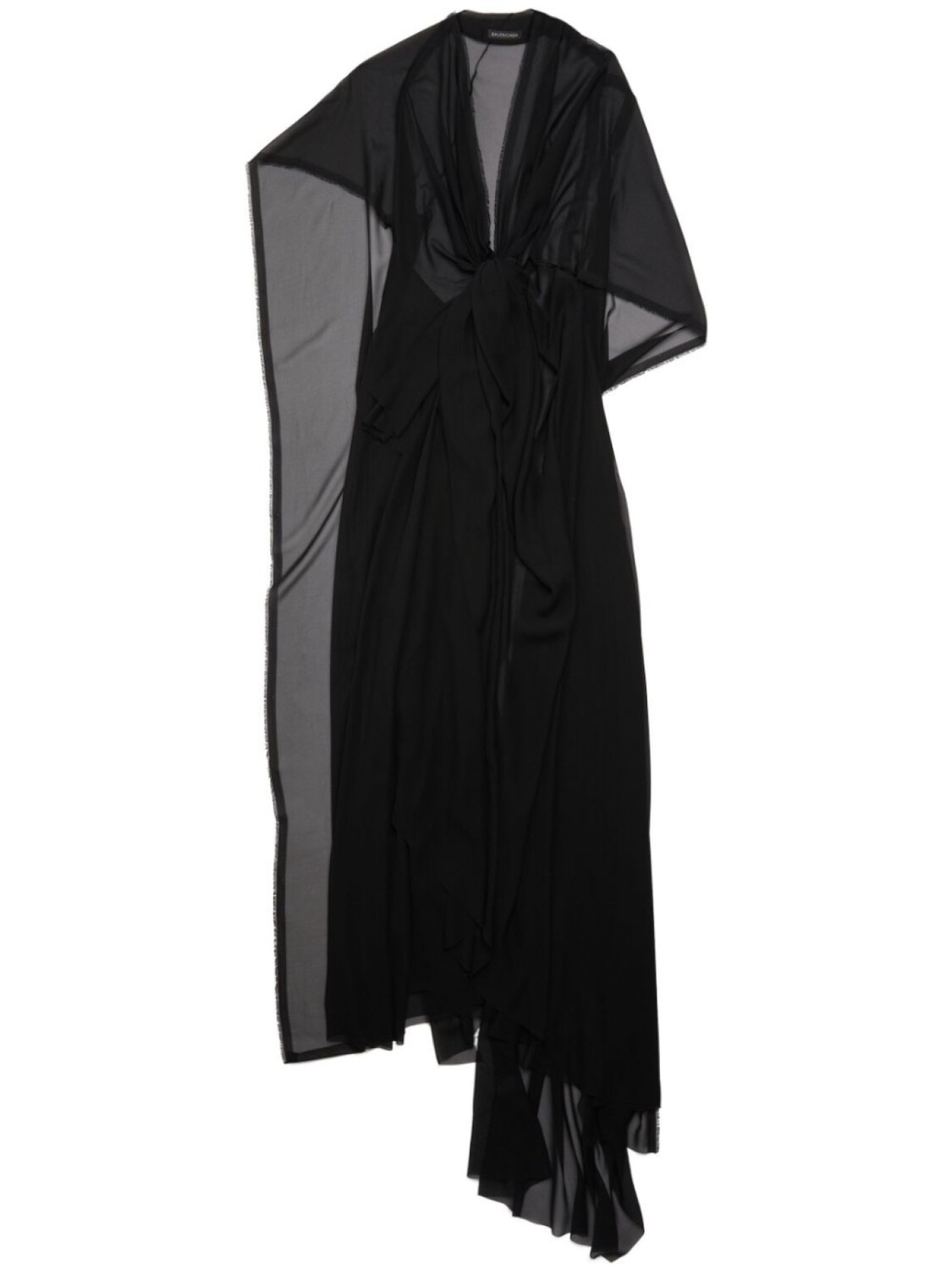 Balenciaga многослойное платье миди с V-образным вырезом, черный
Balenciaga многослойное платье миди с V-образным вырезом, черный