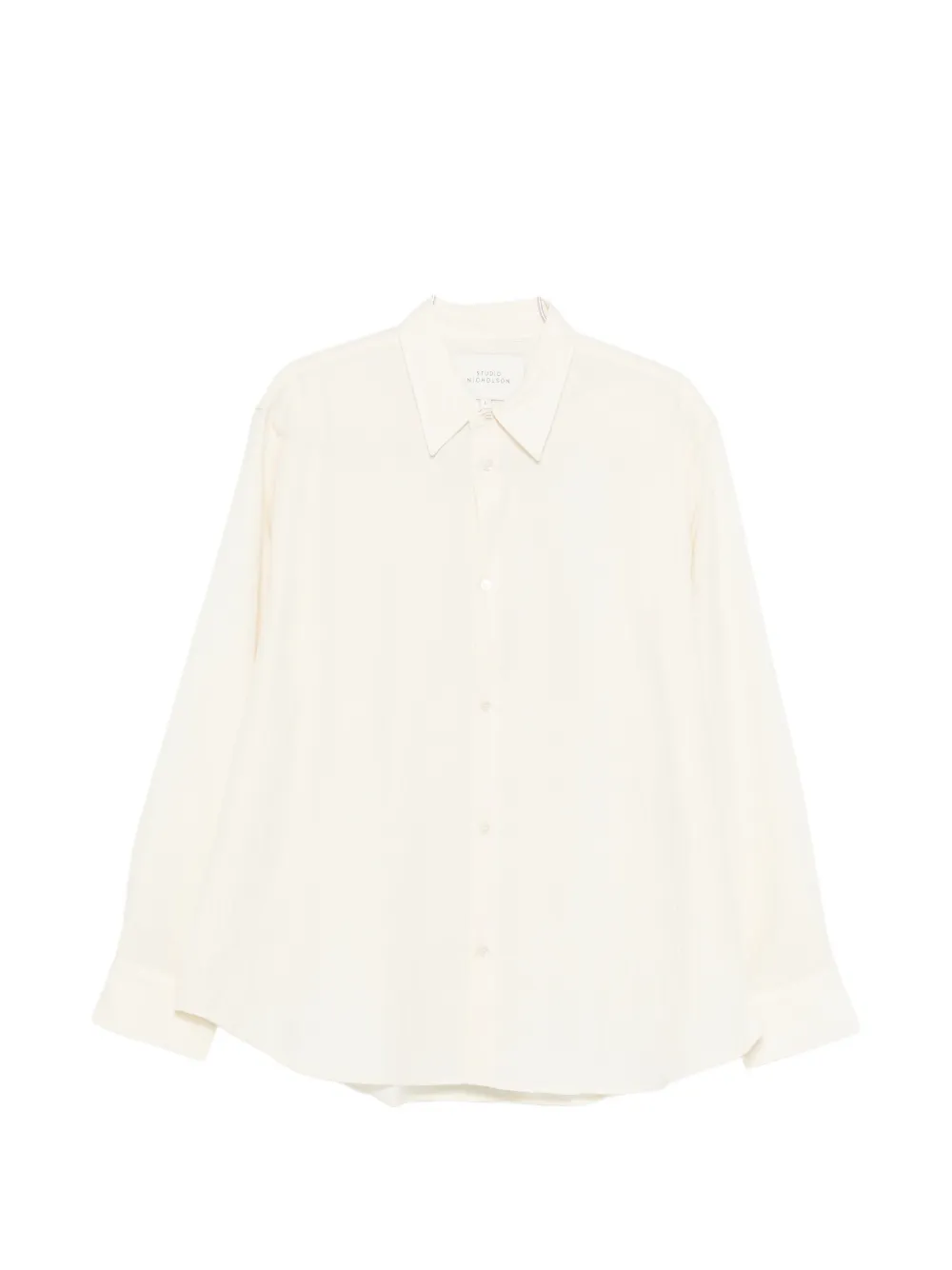 Рубашка на пуговицах Studio Nicholson, бежевый
Рубашка на пуговицах Studio Nicholson, бежевый
