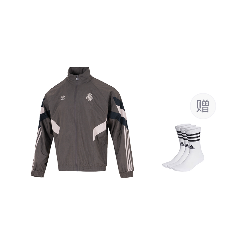 Спортивная футболка Adidas Real Madrid 2024/25 Lifestyler Anthem Adidas Originals, серый (comes with 3 pairs of adidas socks)
Спортивная футболка Adidas Real Madrid 2024/25 Lifestyler Anthem Adidas Originals, серый (comes with 3 pairs of adidas socks)