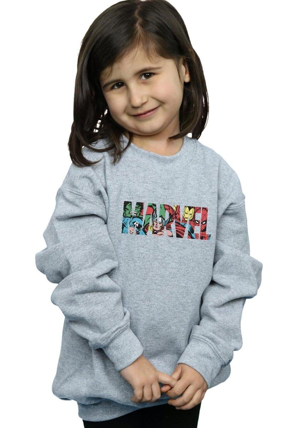 Толстовка с логотипом Marvel Comics, серый
Толстовка с логотипом Marvel Comics, серый