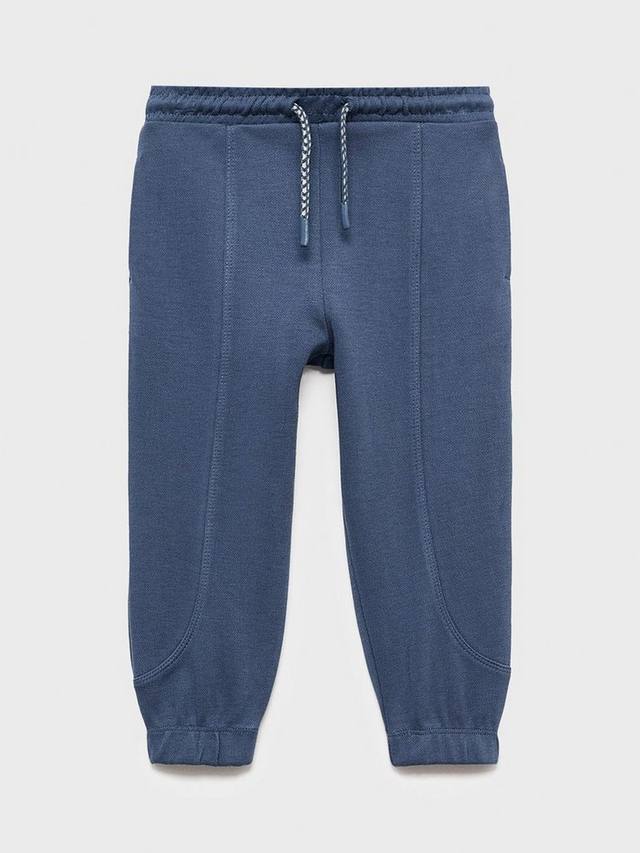 Детские хлопковые джоггеры с зауженным кроем и шнурком Mango, Dark Blue
Детские хлопковые джоггеры с зауженным кроем и шнурком Mango, Dark Blue