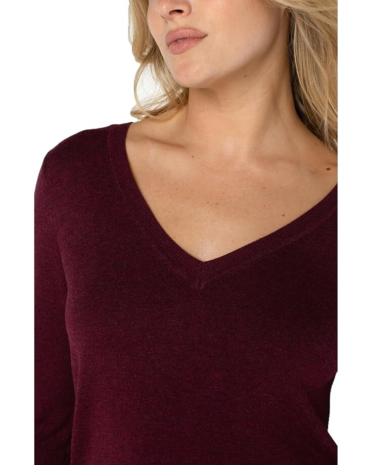 Свитер Liverpool Los Angeles 3/4 Sleeve V-Neck Sweater with Pique, цвет Windsor Heather
Свитер Liverpool Los Angeles 3/4 Sleeve V-Neck Sweater with Pique, цвет Windsor Heather