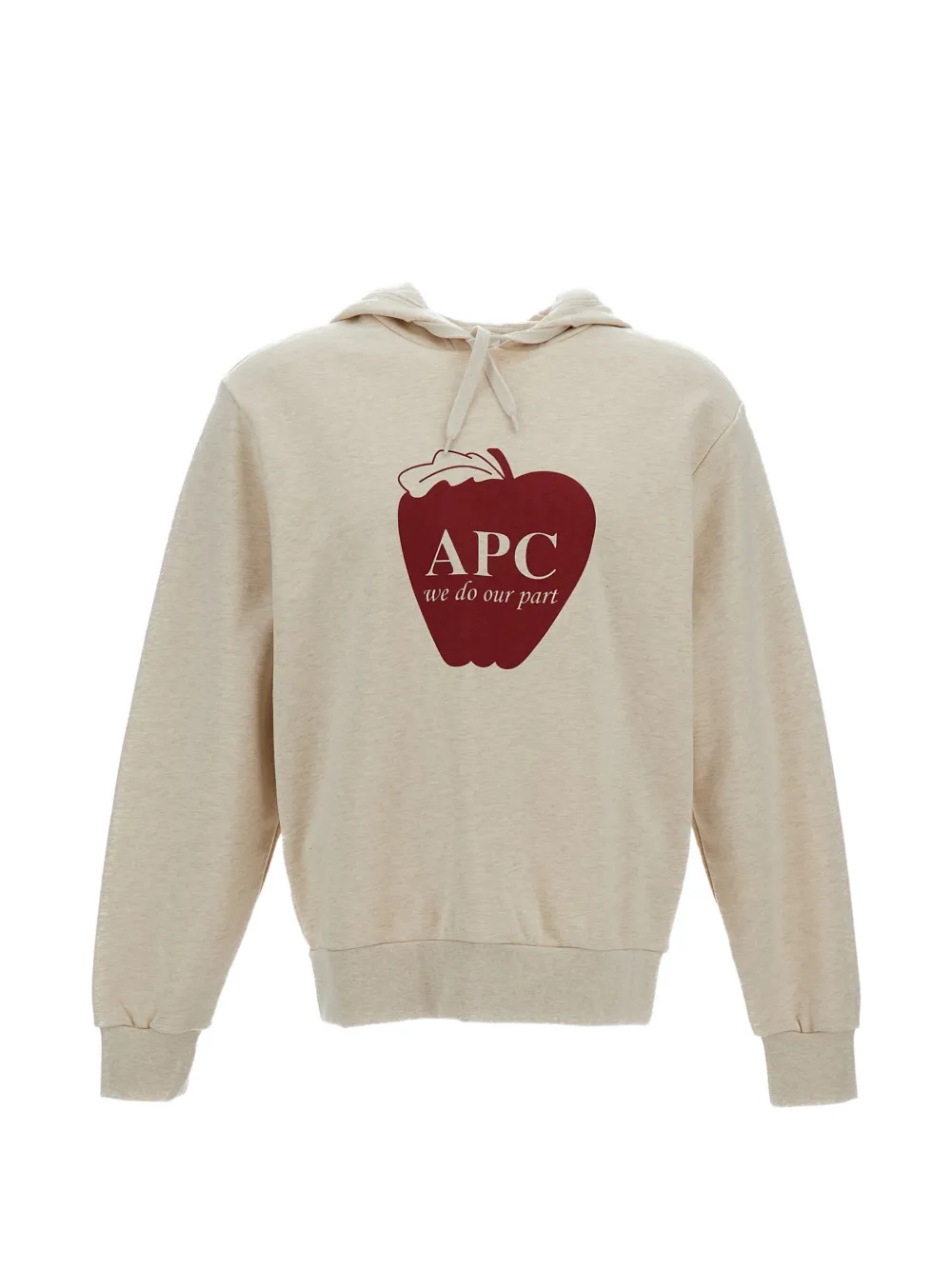 Худи с логотипом A.P.C., бежевый
Худи с логотипом A.P.C., бежевый