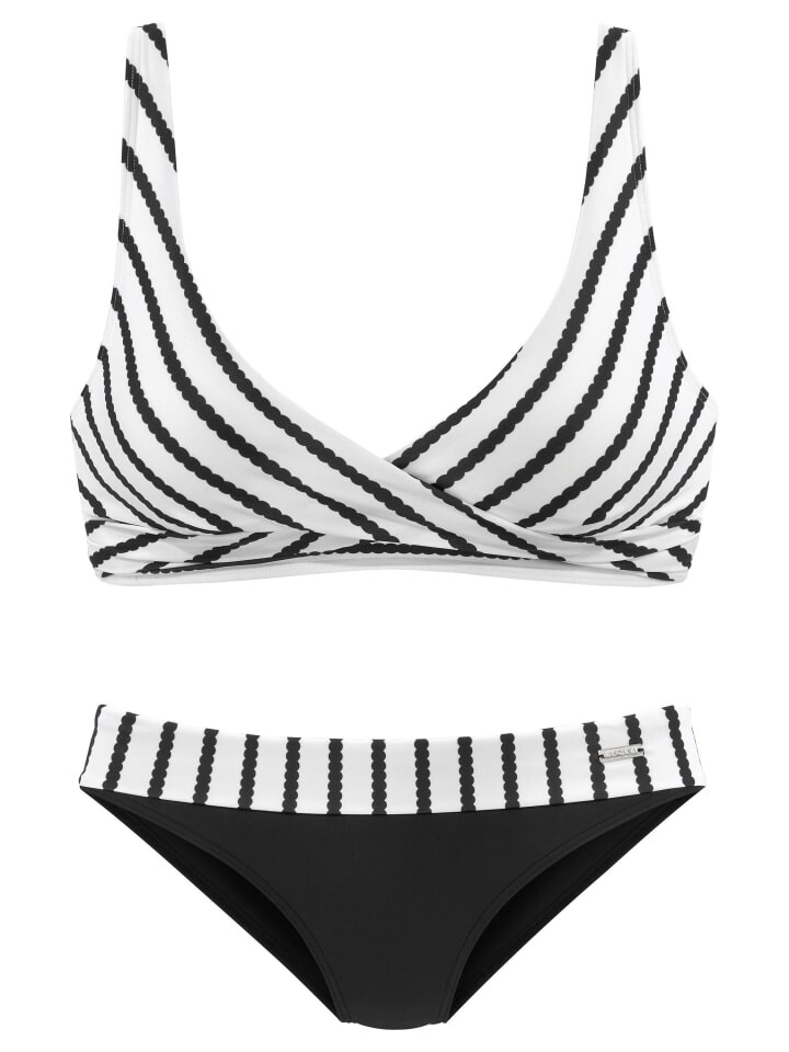 Комплект бикини LASCANA, цвет schwarz/weiß
Комплект бикини LASCANA, цвет schwarz/weiß