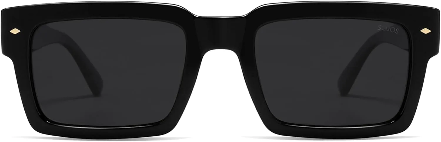 Классические ретро-солнцезащитные очки SOJOS квадратной формы с поляризацией для женщин и мужчин, модные прямоугольные очки в стиле 80-х и 90-х SJ2393, Black/Grey
Классические ретро-солнцезащитные очки SOJOS квадратной формы с поляризацией для женщин и мужчин, модные прямоугольные очки в стиле 80-х и 90-х SJ2393, Black/Grey
