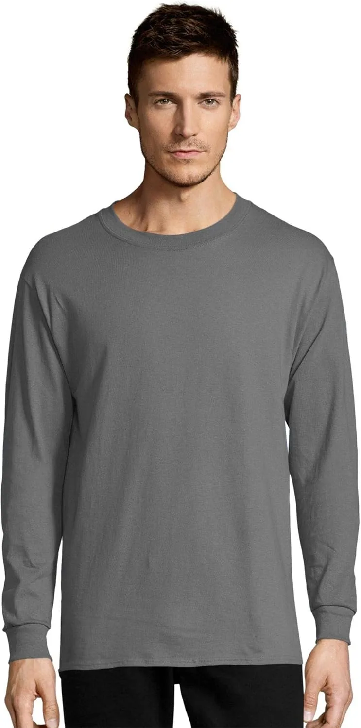 Hanes 5.2 oz. ComfortSoft Cotton Long-Sleeve T-Shirt (5286)
Hanes 5.2 oz. ComfortSoft Cotton Long-Sleeve T-Shirt (5286)
