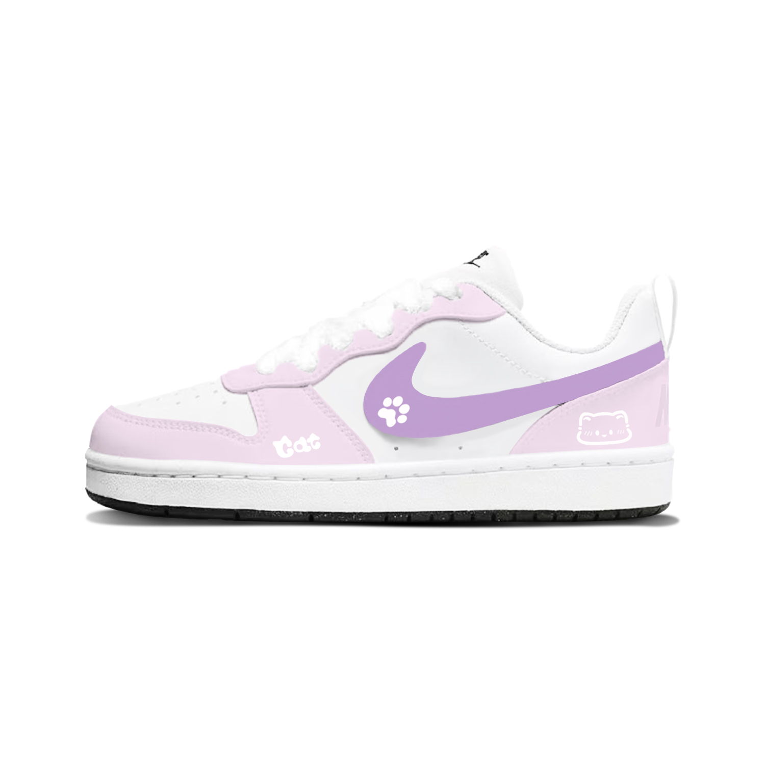 Court borough cat paw girlish slip resistant cushioning rebound low top skateboard shoes purple pink kids' Nike, розовый
Court borough cat paw girlish slip resistant cushioning rebound low top skateboard shoes purple pink kids' Nike, розовый