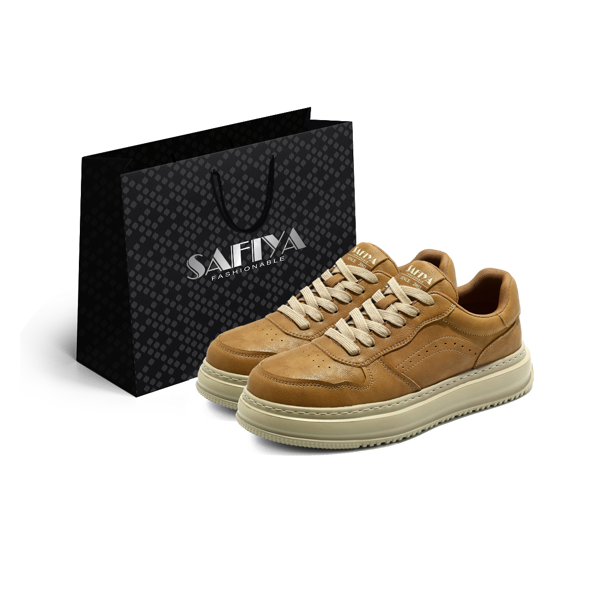 SAFIYA Низкие скейтерские кроссовки мужские yellow brown
SAFIYA Низкие скейтерские кроссовки мужские yellow brown