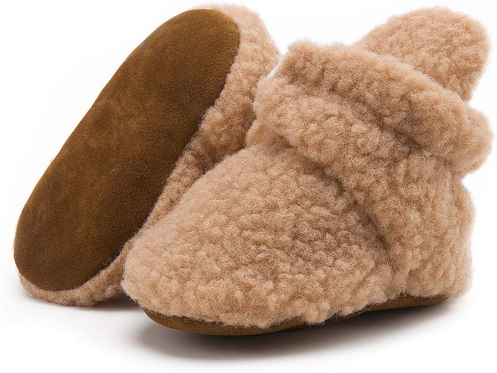 HsdsBebe Унисекс Новорожденные Детские Хлопковые Пинетки с Нескользящей Подошвой для Малышей Мальчиков и Девочек Зимние Теплые Флисовые Носочки-Обувь, D/Fleece Khaki
HsdsBebe Унисекс Новорожденные Детские Хлопковые Пинетки с Нескользящей Подошвой для Малышей Мальчиков и Девочек Зимние Теплые Флисовые Носочки-Обувь, D/Fleece Khaki