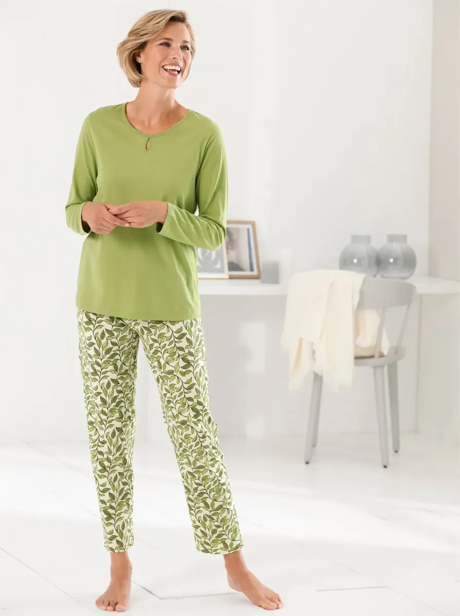 Wäschepur Пижама, цвет Kiwi + Gelb
Wäschepur Пижама, цвет Kiwi + Gelb