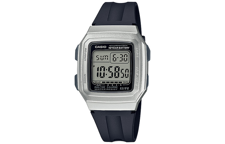 CASIO Unisex YOUTH 41mm Gray Watch F-201WAM-7A
CASIO Unisex YOUTH 41mm Gray Watch F-201WAM-7A